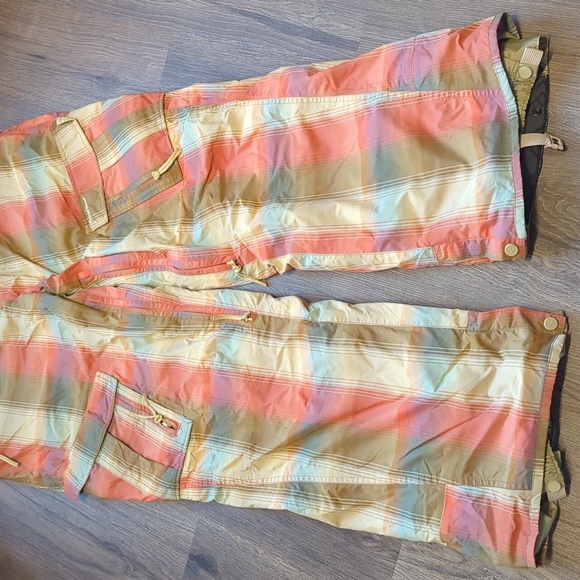 Like New! Special Blend Toofer Plaid Snowboard Pants w/ Liner - XL (fits like L) - Picture 5 of 16